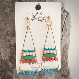 HAWAIIAN BETTY handmade boho earrings